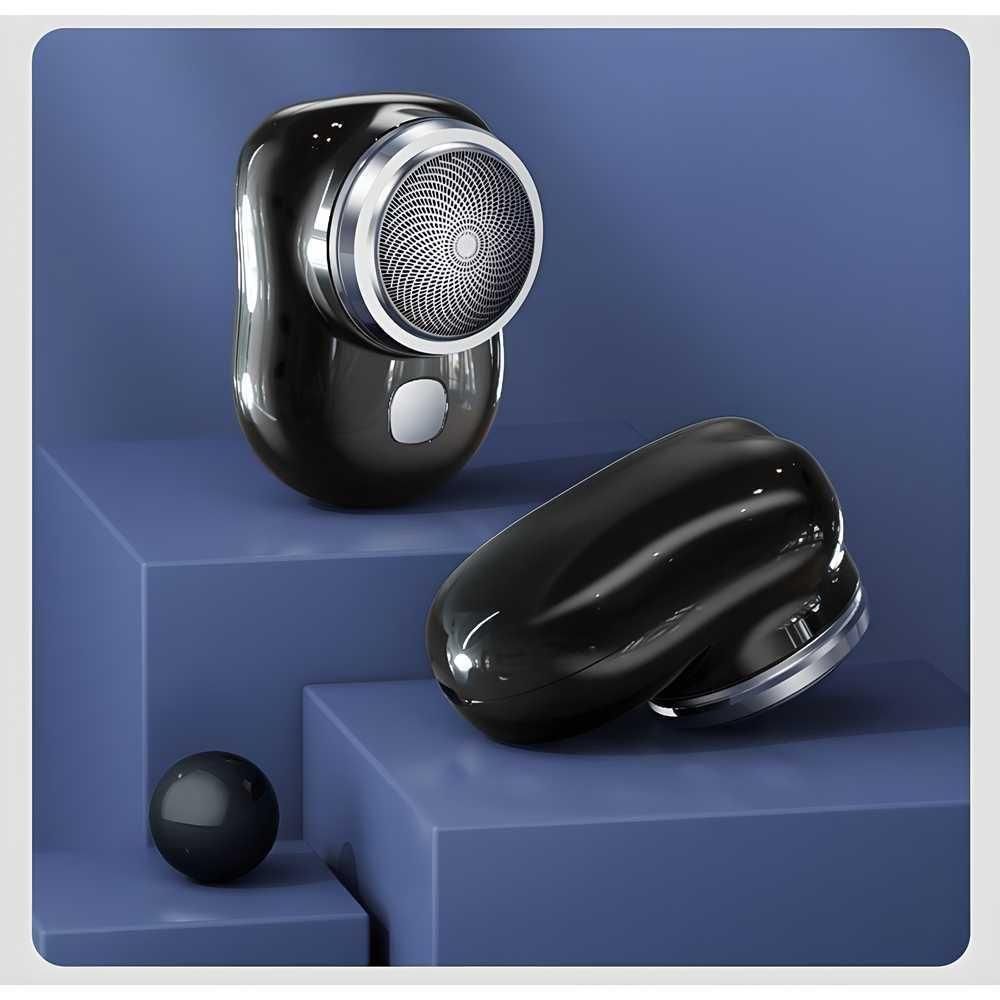 Mini Electric Shaver | Pocket-Size Cordless Trimmer | Travel USB Rechargeable Shaver