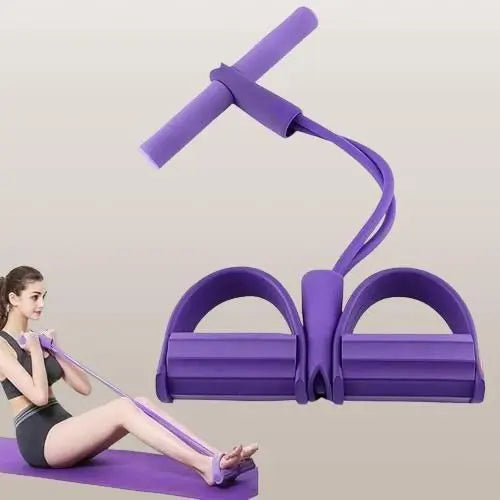 Yoga Pedal Puller Resistance Band | Arm Belly Leg Training | Home Gym Fitness Equipment