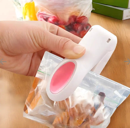 Portable Mini Heat Sealer Machine | Keeps Food Fresh 3x Longer