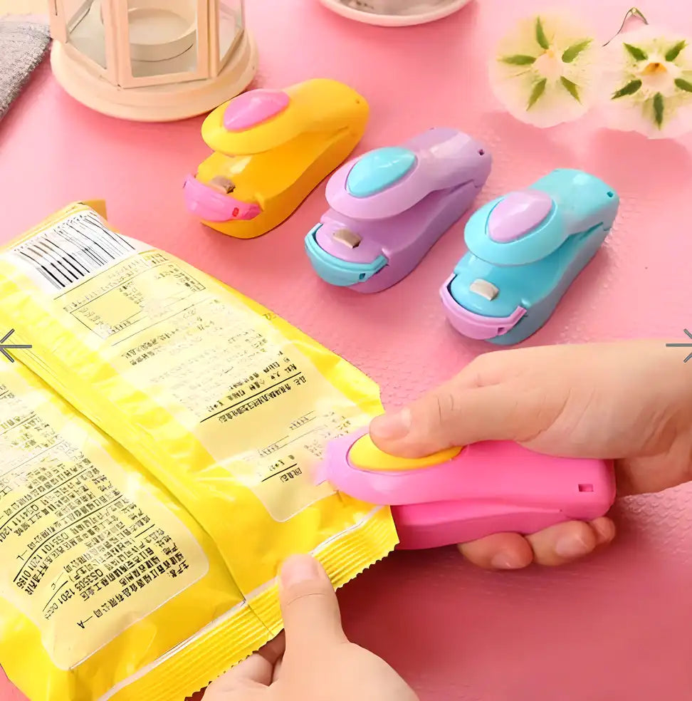 Portable Mini Heat Sealer Machine | Keeps Food Fresh 3x Longer