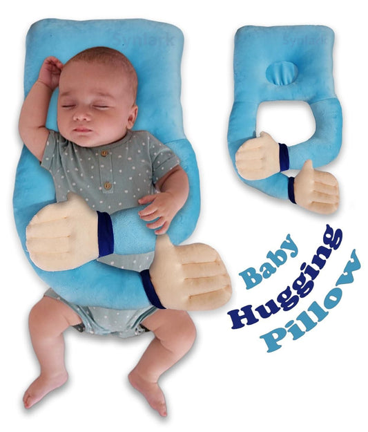 Baby Hugging Pillow for Head Shaping | Soft Infant Support Pillow