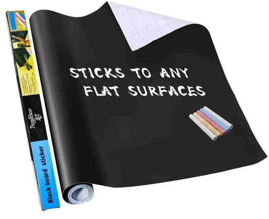 Chalkboard Contact Paper Roll | Self-Adhesive Blackboard Sticker