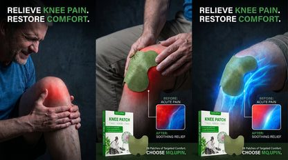 Knee Pain Relief Patch (Pack of 10)- – Instant Pain Relief in One Patch 💥👨🏻‍⚕️