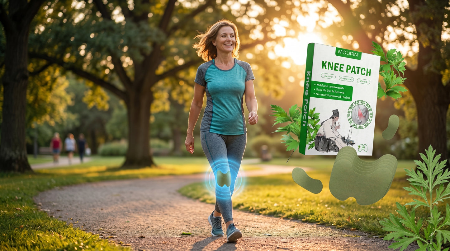 Knee Pain Relief Patch (Pack of 10)- – Instant Pain Relief in One Patch 💥👨🏻‍⚕️