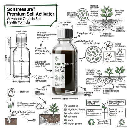 SoilTreasure™ Premium Soil Activator (BUY 1 GET 1 FREE ) Pack of 2