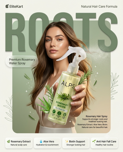 Premium Rosemary Water Spray | Hair Growth Booster | Anti Hair Fall Formula | Buy 1 Get 2 Free
