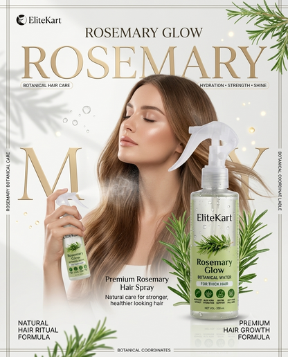 Premium Rosemary Water Spray | Hair Growth Booster | Anti Hair Fall Formula | Buy 1 Get 2 Free