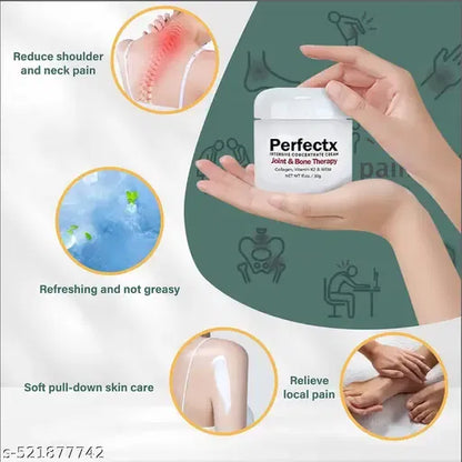 Perfectx Bone Therapy Cream Pack of 2 | Natural Joint & Bone Relief Cream | Fast Comfort Formula