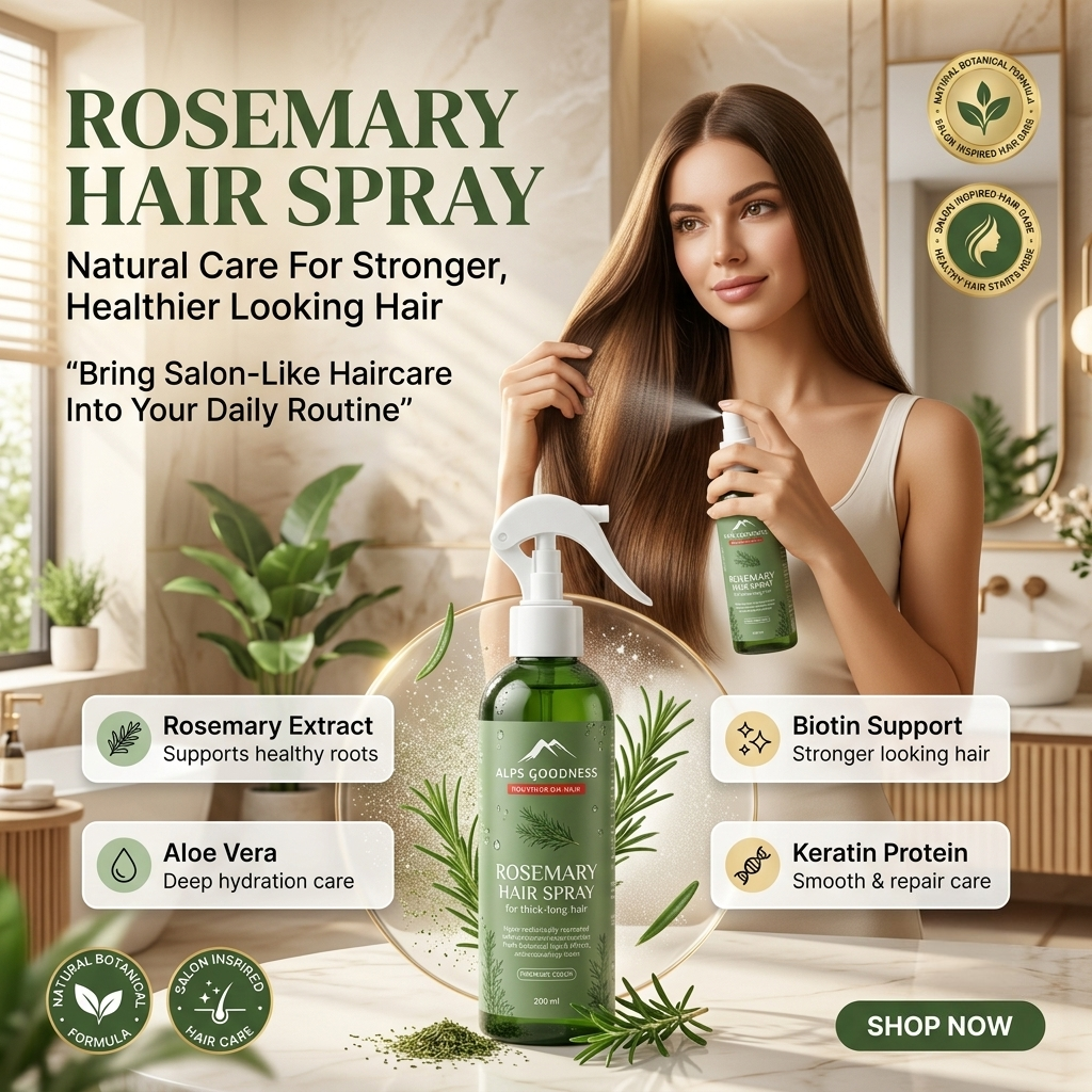 Premium Rosemary Water Spray | Hair Growth Booster | Anti Hair Fall Formula | Buy 1 Get 2 Free