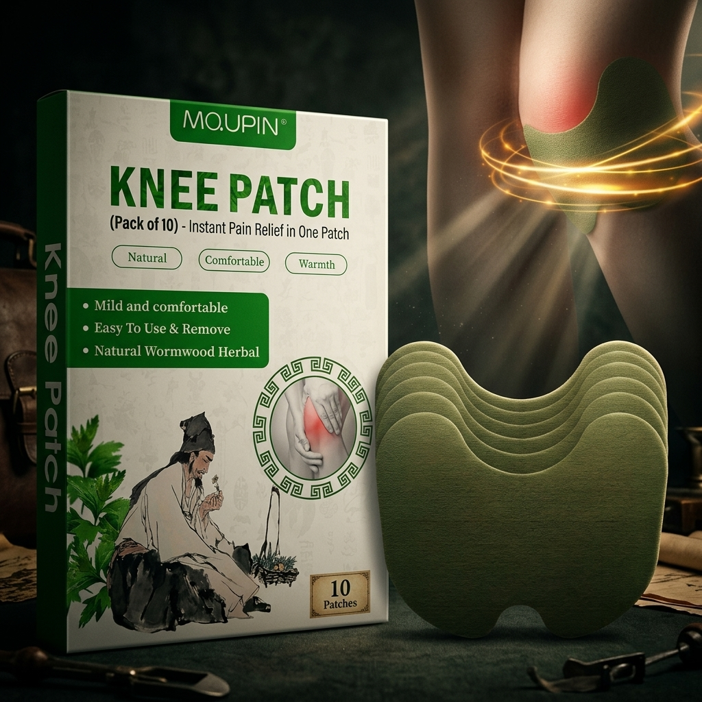 Knee Pain Relief Patch (Pack of 10)- – Instant Pain Relief in One Patch 💥👨🏻‍⚕️