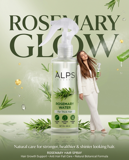 Premium Rosemary Water Spray | Hair Growth Booster | Anti Hair Fall Formula | Buy 1 Get 2 Free