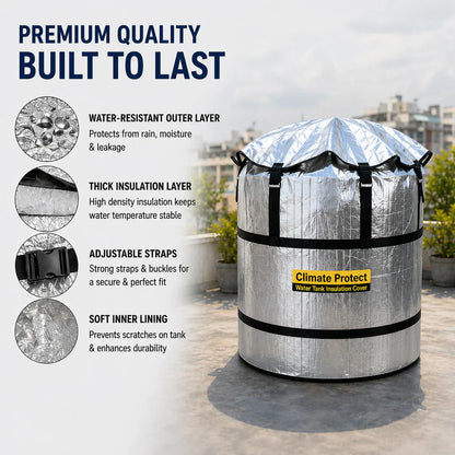 Premium Heavy Duty Water Tank Cover | Heat Resistant, Dustproof & Weather Protection Cover
