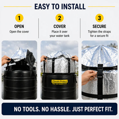 Premium Heavy Duty Water Tank Cover | Heat Resistant, Dustproof & Weather Protection Cover